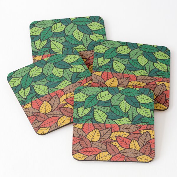 Item preview, Digital Leaf Pattern designed and sold by NengShop.