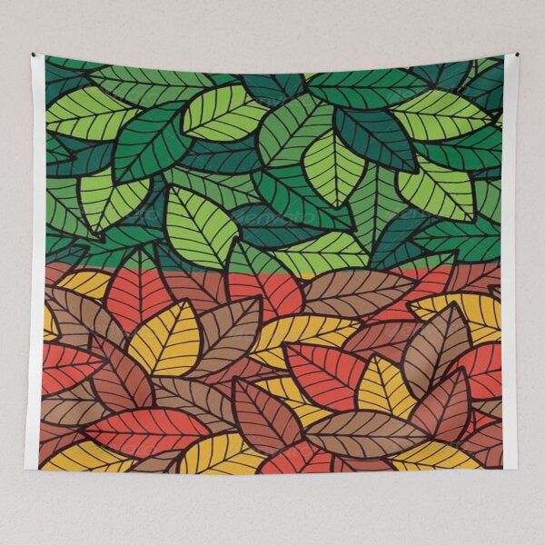 Item preview, Digital Leaf Pattern designed and sold by NengShop.
