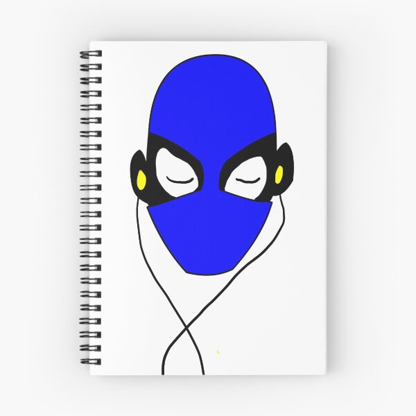 Item preview, Ninja Listening To Music With EarBuds designed and sold by ByTekk.