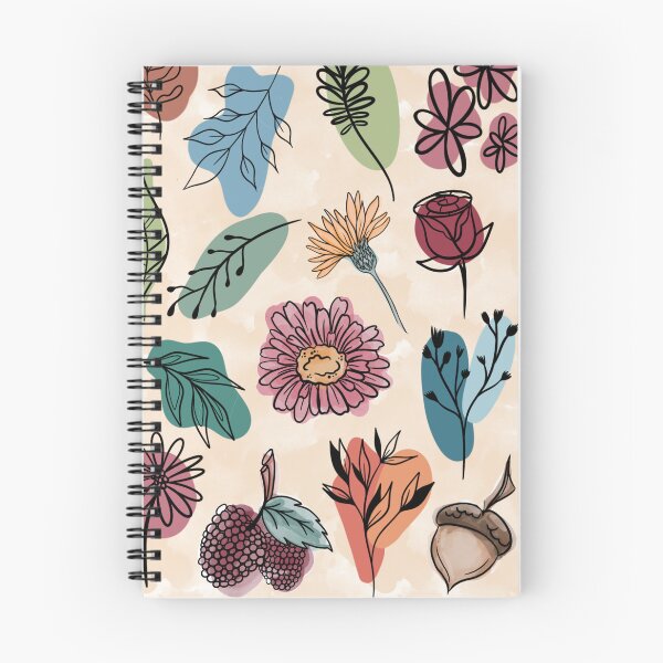 Item preview, Doodle Designs, Nature Print, Fall Vibes, Nature, Forest Treasures, Garden Inspiration, Inspirational Quote, Floral Quote, In Bloom designed and sold by 10pmCreations.