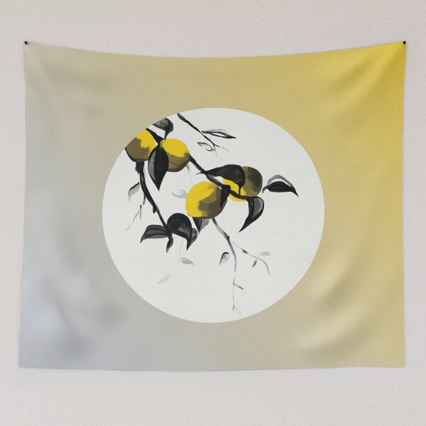 Item preview, Plums Turn Yellow designed and sold by Lisa Furze.