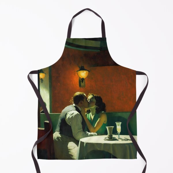 Item preview, Passionate dinner, vintage art designed and sold by Lonesomefolk.