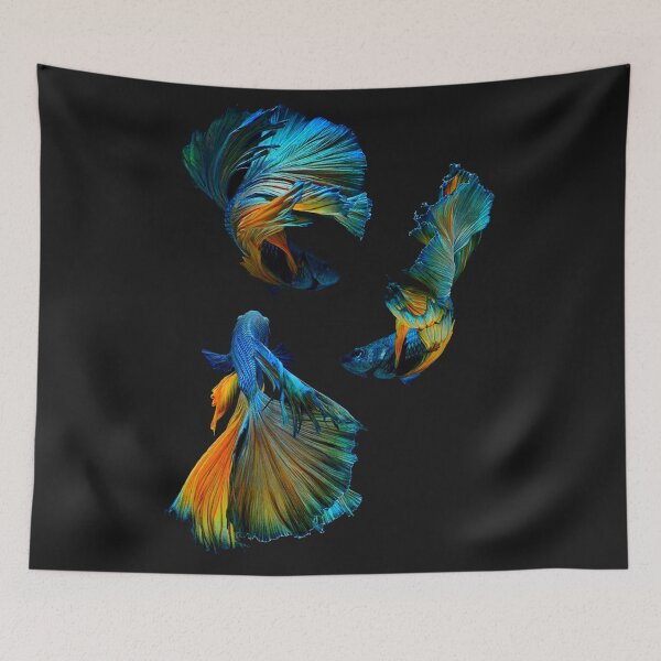 Item preview, Guppy Fish Rainbow Colorful  designed and sold by ChristinasMess.