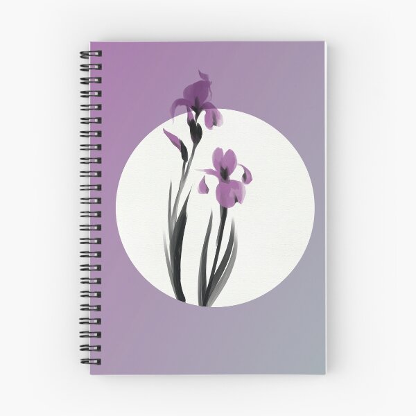 Aperçu de l'œuvre Iris fleur créée et vendue par Lisa Furze.