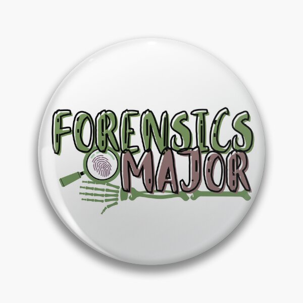 Item preview, Forensic Major Sticker for Students designed and sold by SceneOfTheCrime.