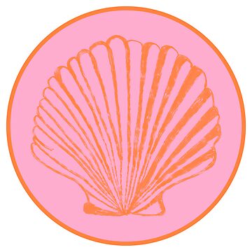 Aperçu de l'œuvre Coquillage rose et orange de graceflatt