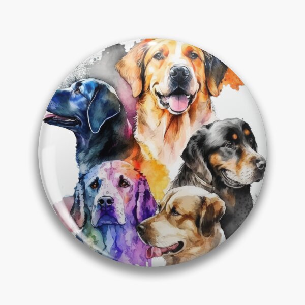 Item preview, life goal pet all the dogs designed and sold by printiesart.