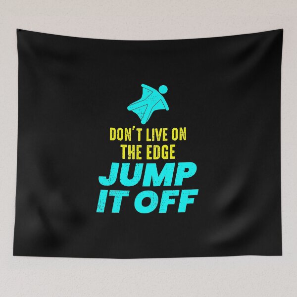 Item preview, Wingsuit flying Base Jumping Skydiving Wingsuiting designed and sold by TastefulTees.