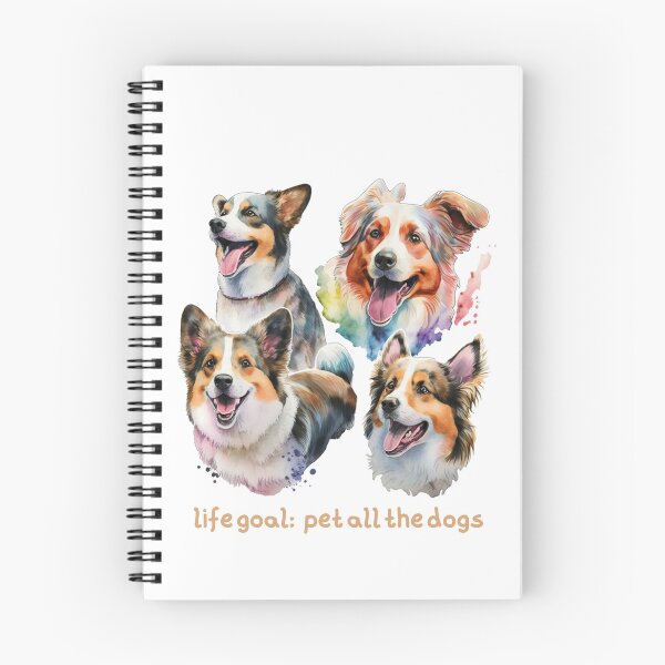 Item preview, life goal pet all the dogs designed and sold by printiesart.