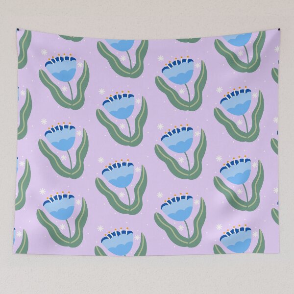 Item preview, Blue Flower  designed and sold by MondyMornin.