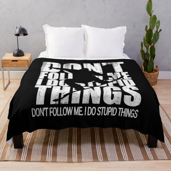 Item preview, Snowboarding - Don't Follow Me I Do Stupid Things designed and sold by uFit.