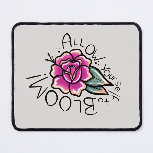 Item preview, Allow Yourself To Bloom, Garden Inspiration, Inspirational Quote, Floral Quote, In Bloom designed and sold by 10pmCreations.