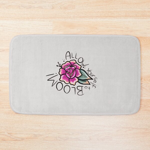 Item preview, Allow Yourself To Bloom, Garden Inspiration, Inspirational Quote, Floral Quote, In Bloom designed and sold by 10pmCreations.