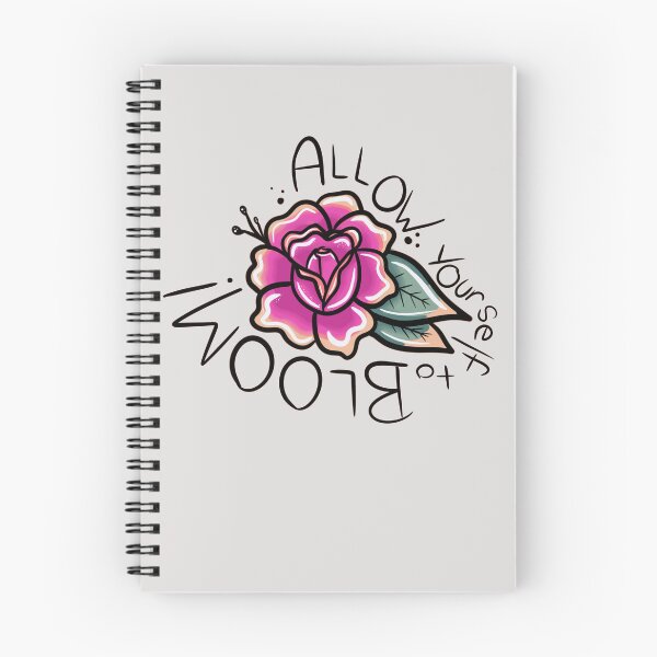 Item preview, Allow Yourself To Bloom, Garden Inspiration, Inspirational Quote, Floral Quote, In Bloom designed and sold by 10pmCreations.