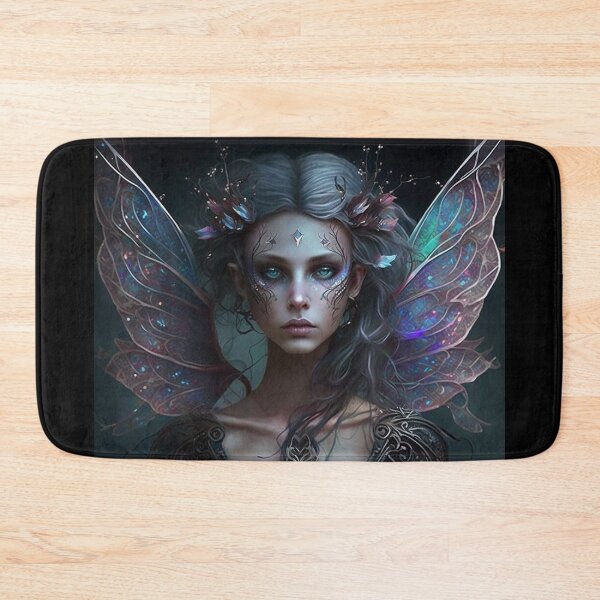 Item preview, Gothic Style Fairy (Fae) with Iridescent Wings and Green Eyes designed and sold by Dragonstrom.