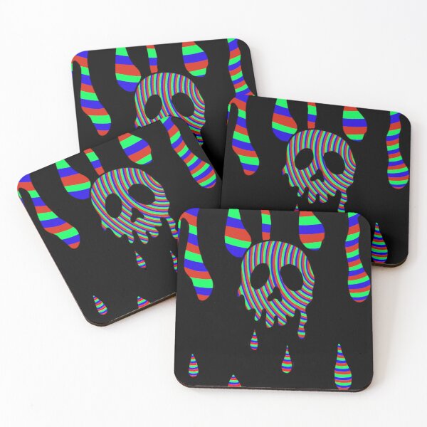Item preview, Melting Skull designed and sold by Eclecticillu.