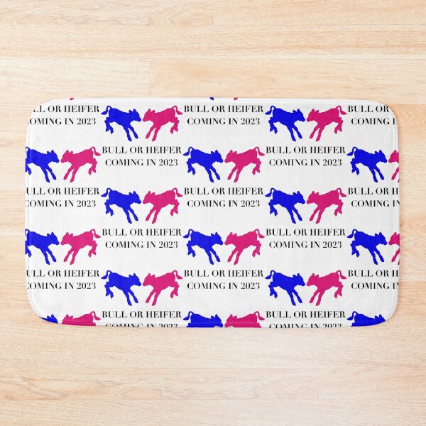 Item preview, Bull or Heifer 2023 baby announcement  designed and sold by Horsequeenozie.