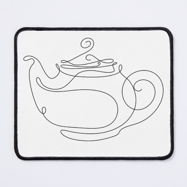 Aperçu de l'œuvre Pot de thé d'art en ligne créée et vendue par hanwritten.