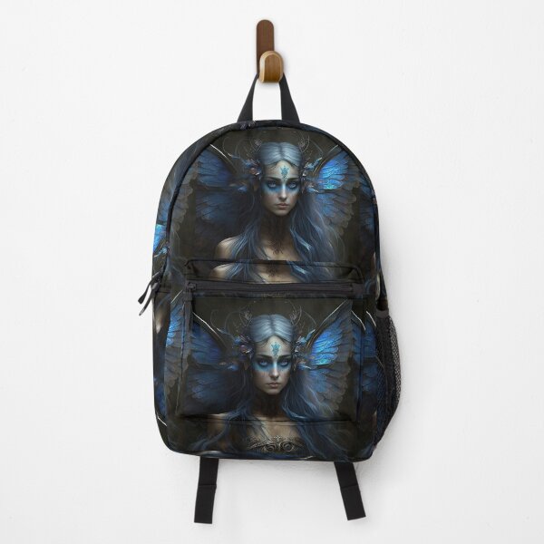 Item preview, Gothic Style Fairy (Fae) in Ornate Gold and Blue designed and sold by Dragonstrom.