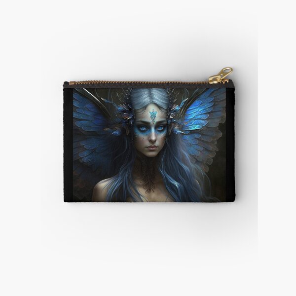 Item preview, Gothic Style Fairy (Fae) in Ornate Gold and Blue designed and sold by Dragonstrom.