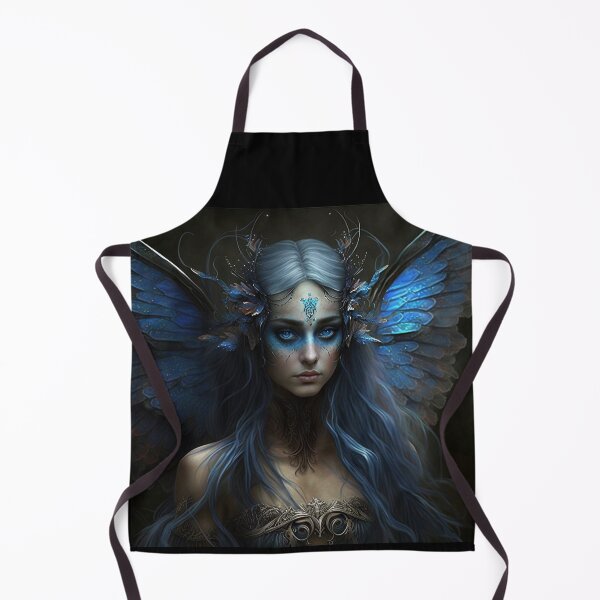 Item preview, Gothic Style Fairy (Fae) in Ornate Gold and Blue designed and sold by Dragonstrom.