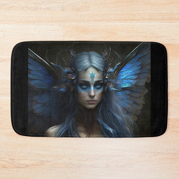 Item preview, Gothic Style Fairy (Fae) in Ornate Gold and Blue designed and sold by Dragonstrom.
