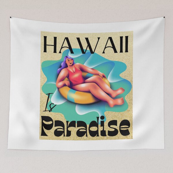 Item preview, Hawaii is paradise designed and sold by FXR-Designs.