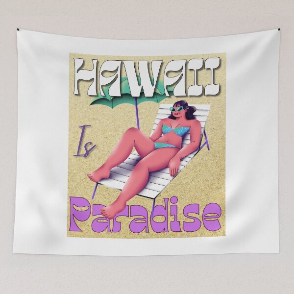 Item preview, Hawaii is paradise designed and sold by FXR-Designs.