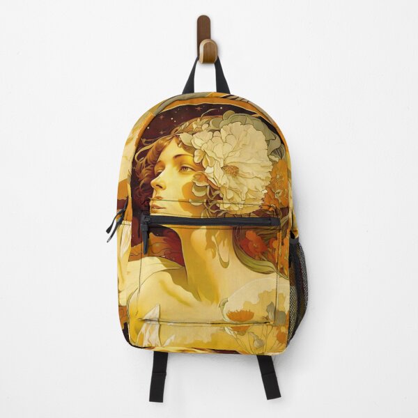 Item preview, Girl In Space Vintage Art Nouveau Alphonse Mucha Inspired Design designed and sold by entwithanaxe.