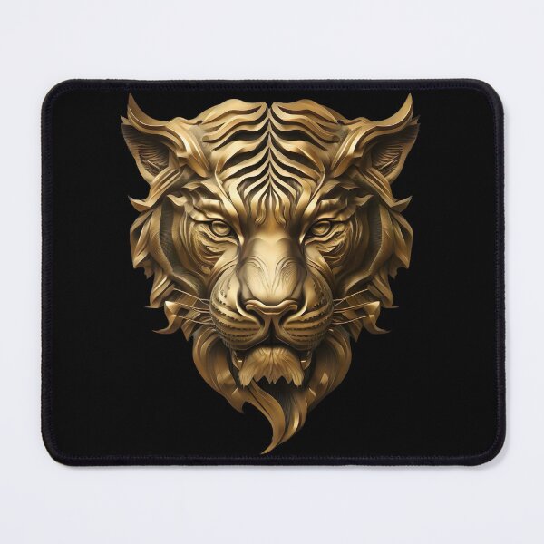 Item preview, Golden Tiger Black designed and sold by BodyVerseArt.