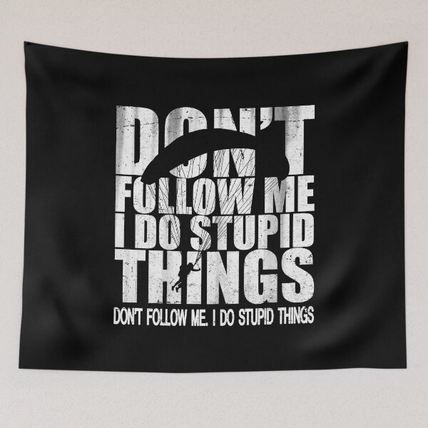 Item preview, Skydiving - Don't Follow Me I Do Stupid Things designed and sold by uFit.