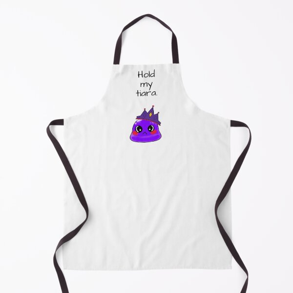 Item preview, Hold my tiara sassy Tiny Purple Blob emoji designed and sold by TinyPurpleHouse.