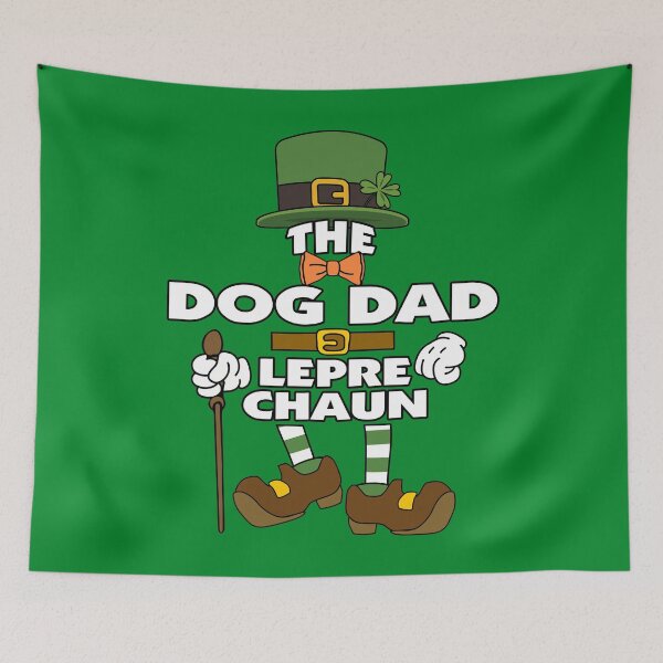 Aperçu de l'œuvre The Dog Dad Leprechaun St Patrick's Day Celebration Matching Outfits Group Attire créée et vendue par onicon.