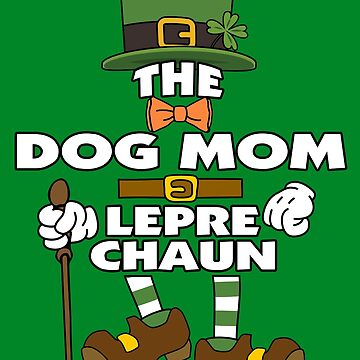 Vorschaubild zum Design The Dog Mom Leprechaun St Patrick's Day Celebration Matching Outfits Group Attire von onicon