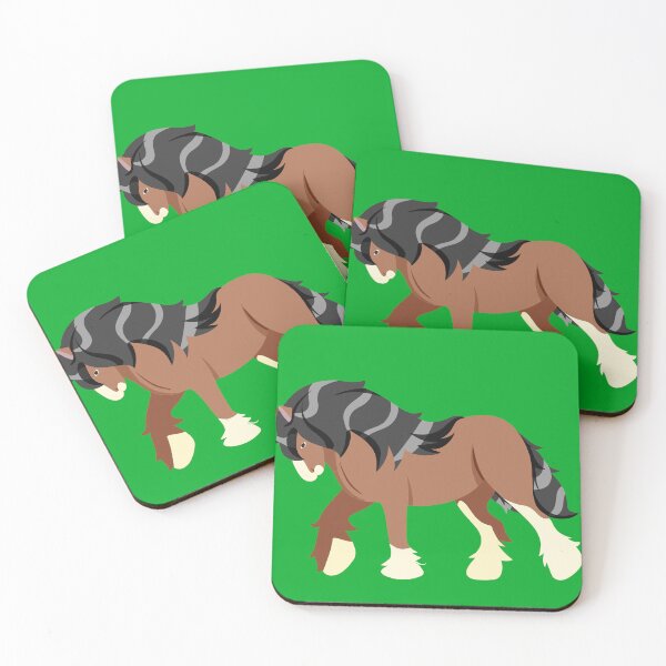 Item preview, Equus Caballus: Clydesdale Horse designed and sold by OutdoorsWoman.