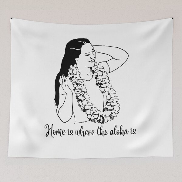 Item preview, Home is where the aloha is designed and sold by FXR-Designs.