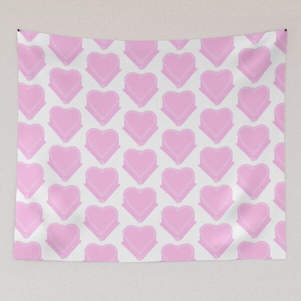 Item preview, Pink Heart Cake (Blank) designed and sold by turningraven.