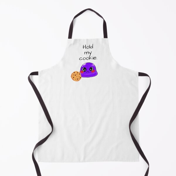 Item preview, Hold my cookie sassy Tiny Purple Blob emoji designed and sold by TinyPurpleHouse.