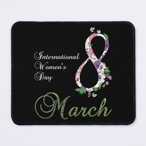 Item preview, International Women's Day Pansy Flower March 8th 2023 designed and sold by r-silver.