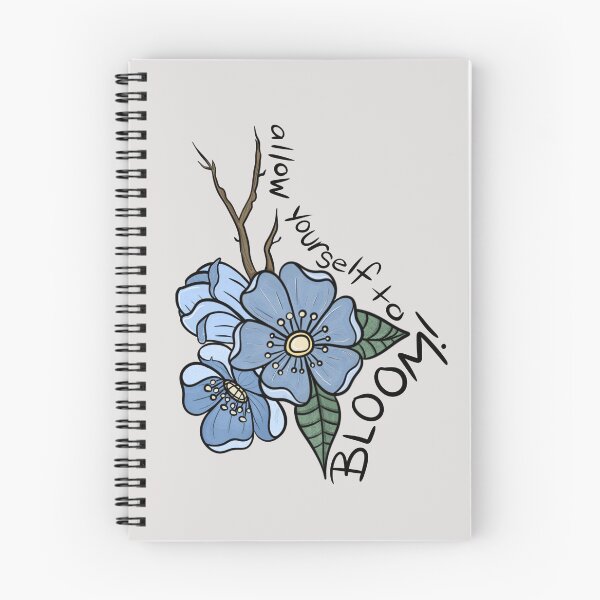 Item preview, Allow Yourself To Bloom, Garden Inspiration, Inspirational Quote, Floral Quote, In Bloom designed and sold by 10pmCreations.