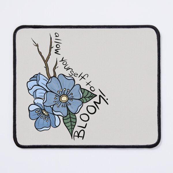 Item preview, Allow Yourself To Bloom, Garden Inspiration, Inspirational Quote, Floral Quote, In Bloom designed and sold by 10pmCreations.