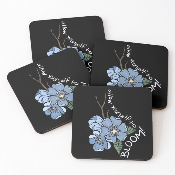 Item preview, Allow Yourself To Bloom, Garden Inspiration, Inspirational Quote, Floral Quote, In Bloom designed and sold by 10pmCreations.