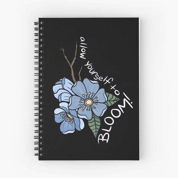 Item preview, Allow Yourself To Bloom, Garden Inspiration, Inspirational Quote, Floral Quote, In Bloom designed and sold by 10pmCreations.