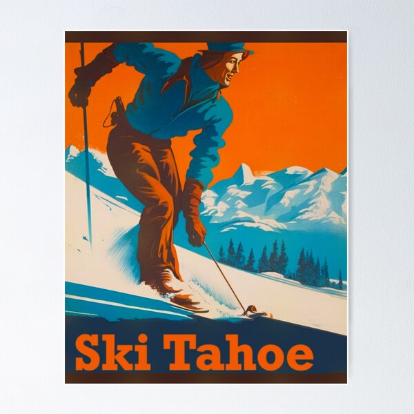 Item preview, Ski Tahoe designed and sold by Artlizzard.