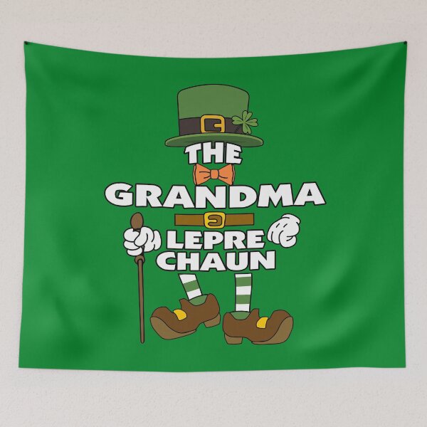 Item preview, The Grandma Leprechaun St Patrick's Day Celebration Matching Outfits Group Attire designed and sold by onicon.