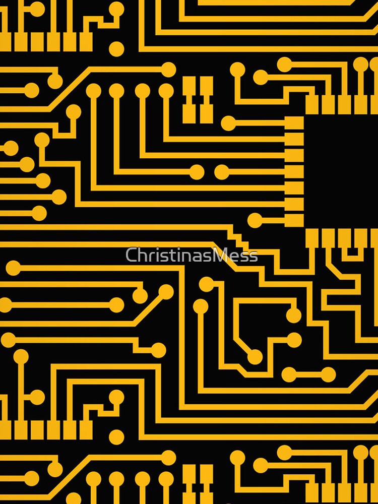 Thumbnail 4 of 4, iPhone Case, Gold Computer Tech Nerd Software code designed and sold by ChristinasMess.