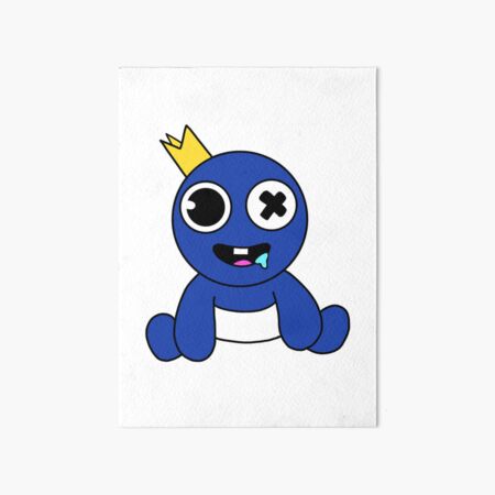 rainbow friends Blue! Art Print for Sale by NickWienfo