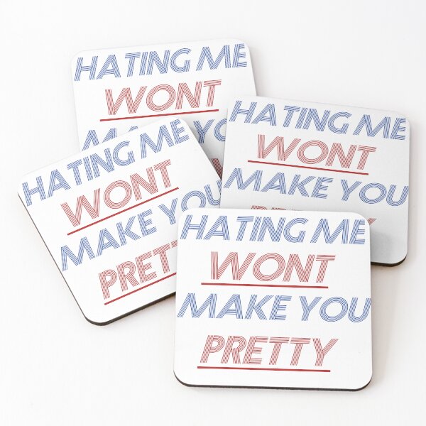 Item preview, Hating me wont make you pretty  designed and sold by Taous ⭐⭐⭐⭐⭐.