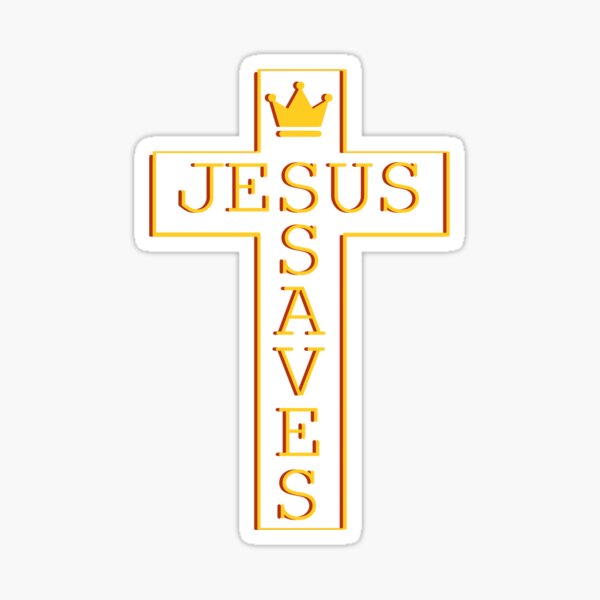 Item preview, Jesus Saves designed and sold by PicklesEnEggs.