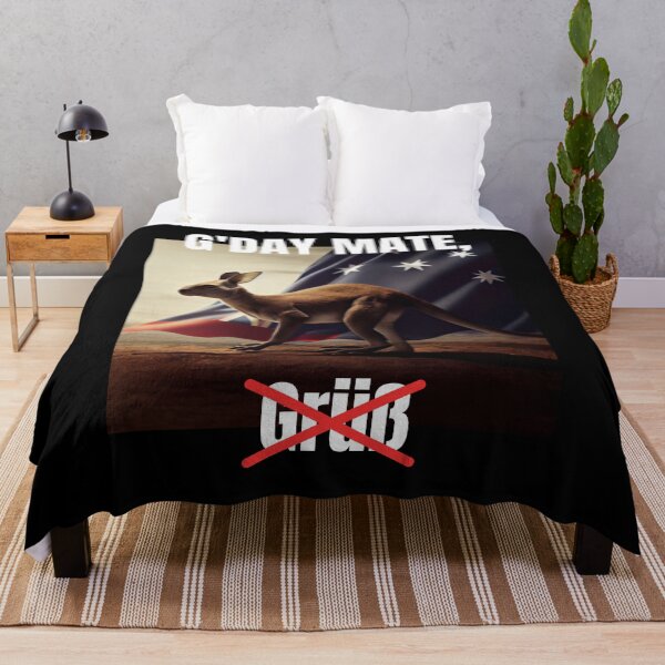Item preview,  Australia not Austria G'day mate, not Grüß Gott designed and sold by blakfrog.